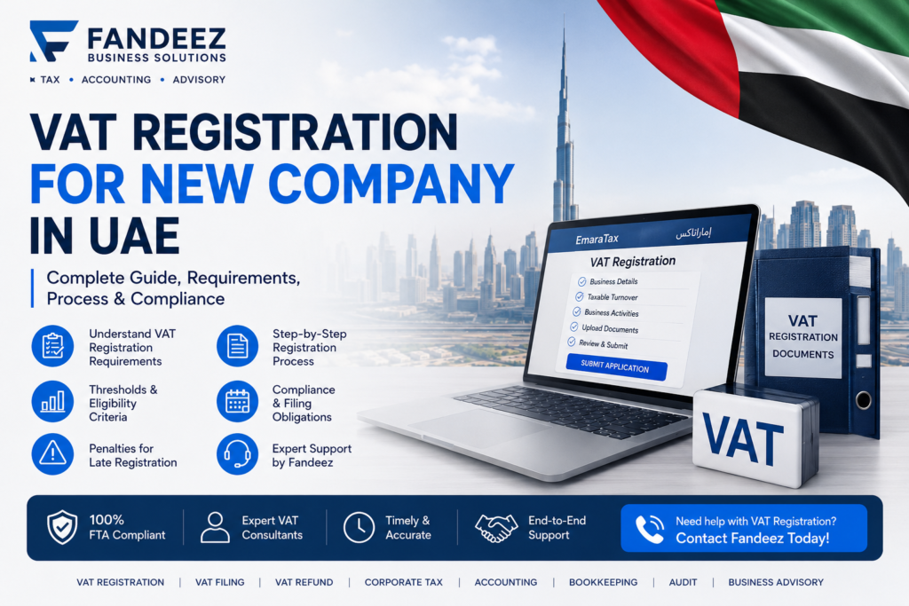 VAT Registration for New Company in UAE