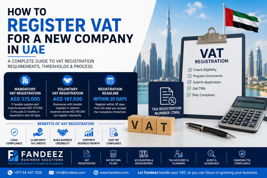 How to Register VAT for a New Company