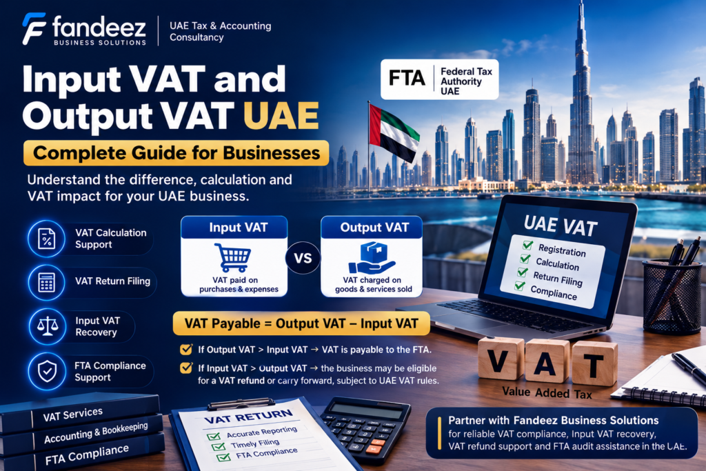 Input VAT and Output VAT UAE