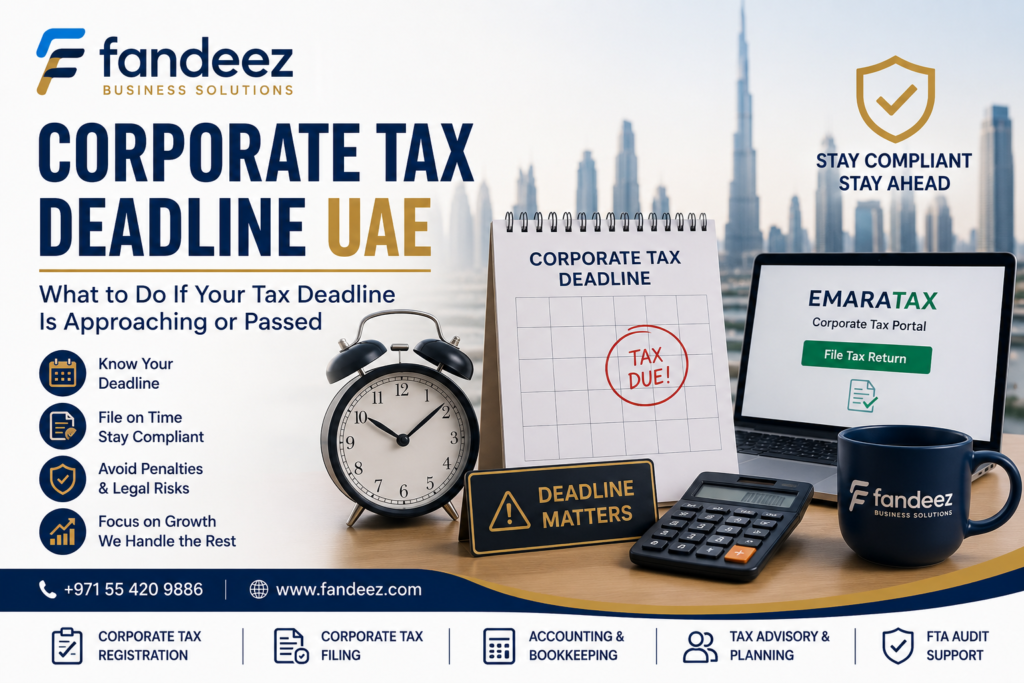 Corporate Tax Deadline UAE