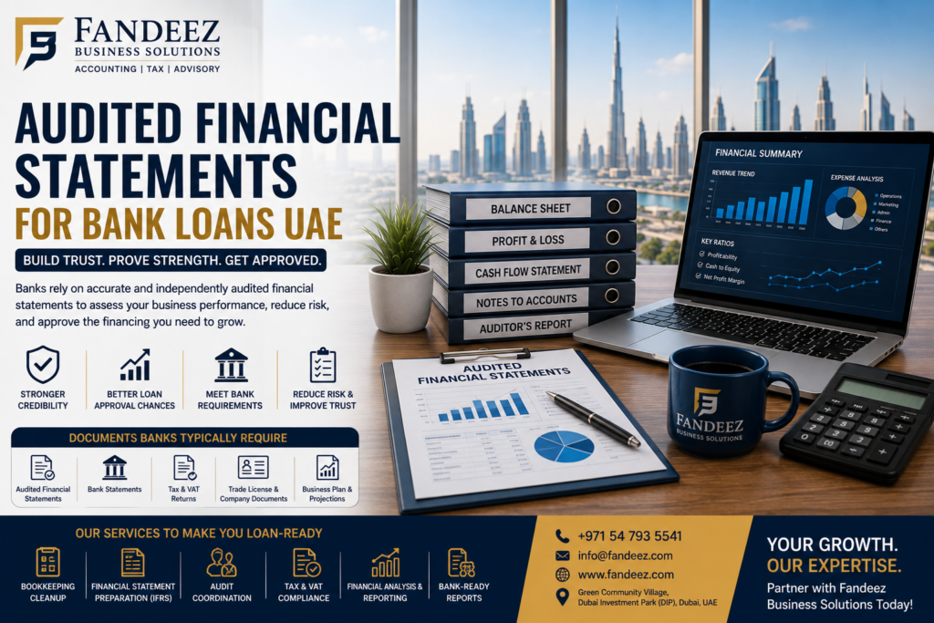 Audited Financial Statements for Bank Loans UAE