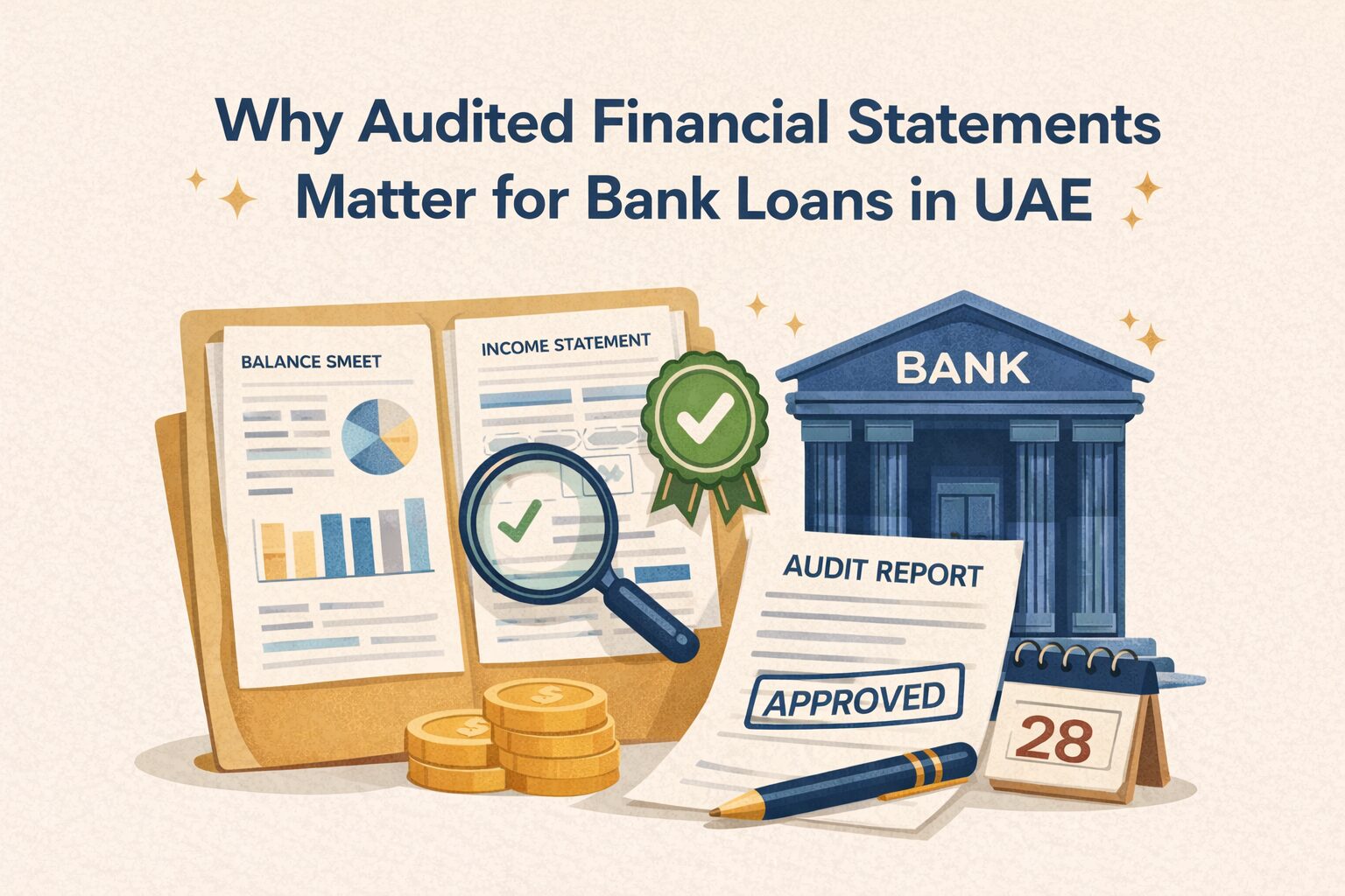 Why Audited Financial Statements Matter for Bank Loans in UAE