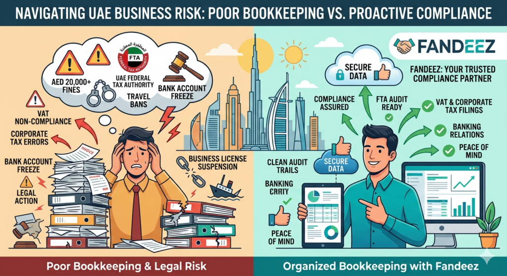 Poor Bookkeeping Legal Risk UAE