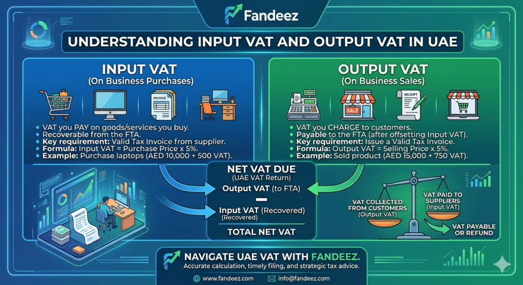 Input VAT and Output VAT in UAE