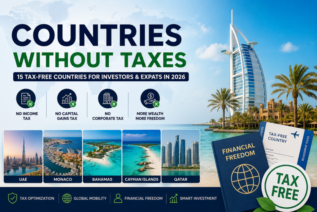 countries without taxes
