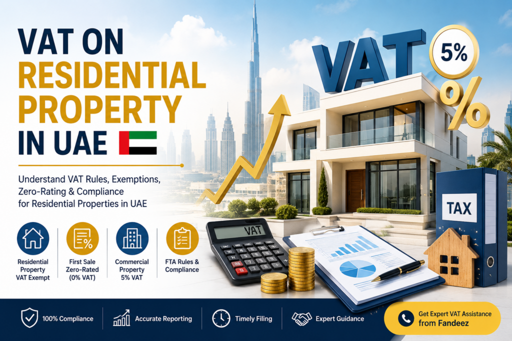 VAT on Residential Property in UAE