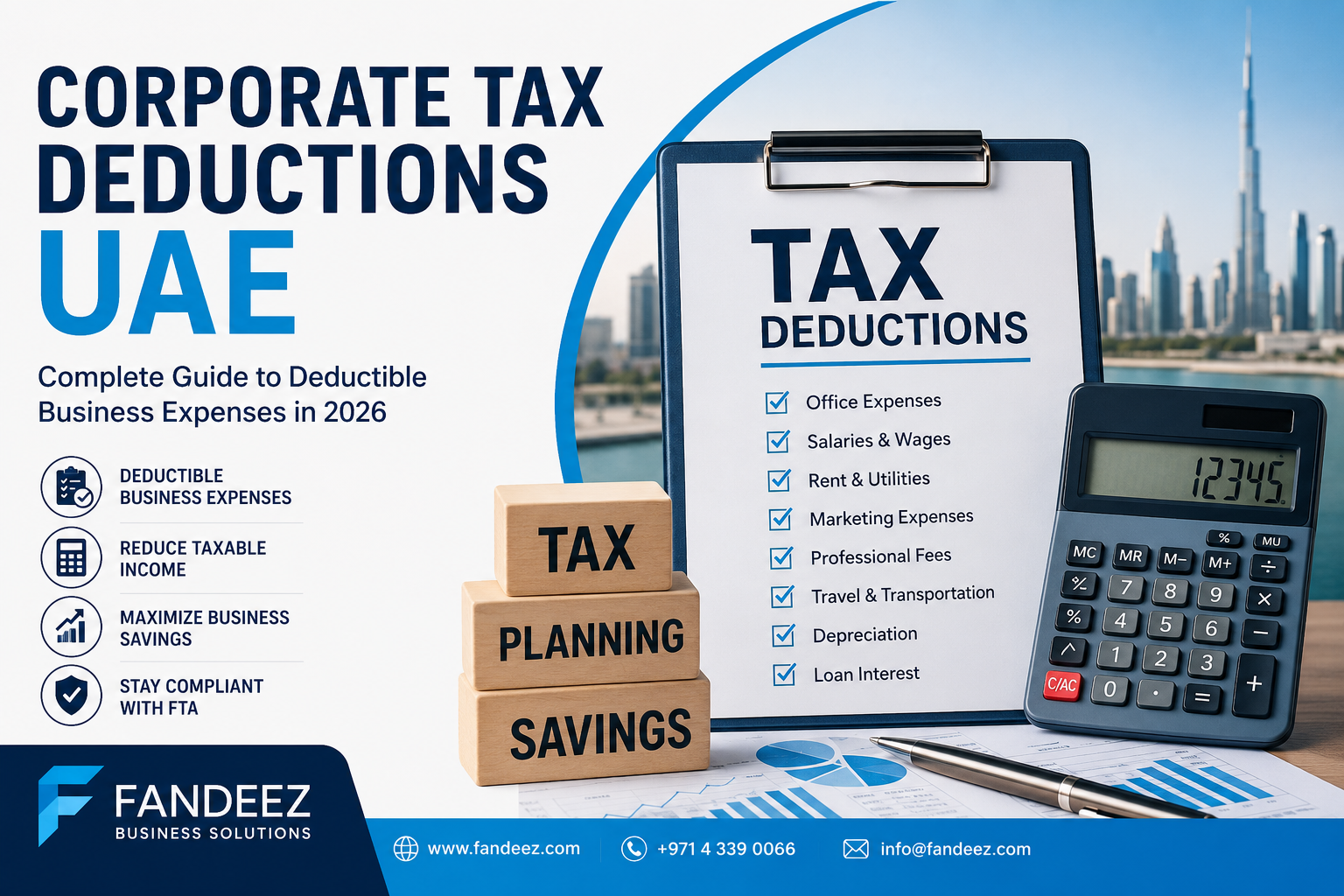 Corporate Tax Deductions UAE:  &hellip;