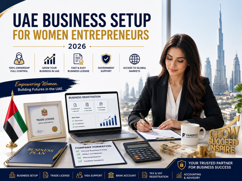 UAE Business Setup for Women Entrepreneurs